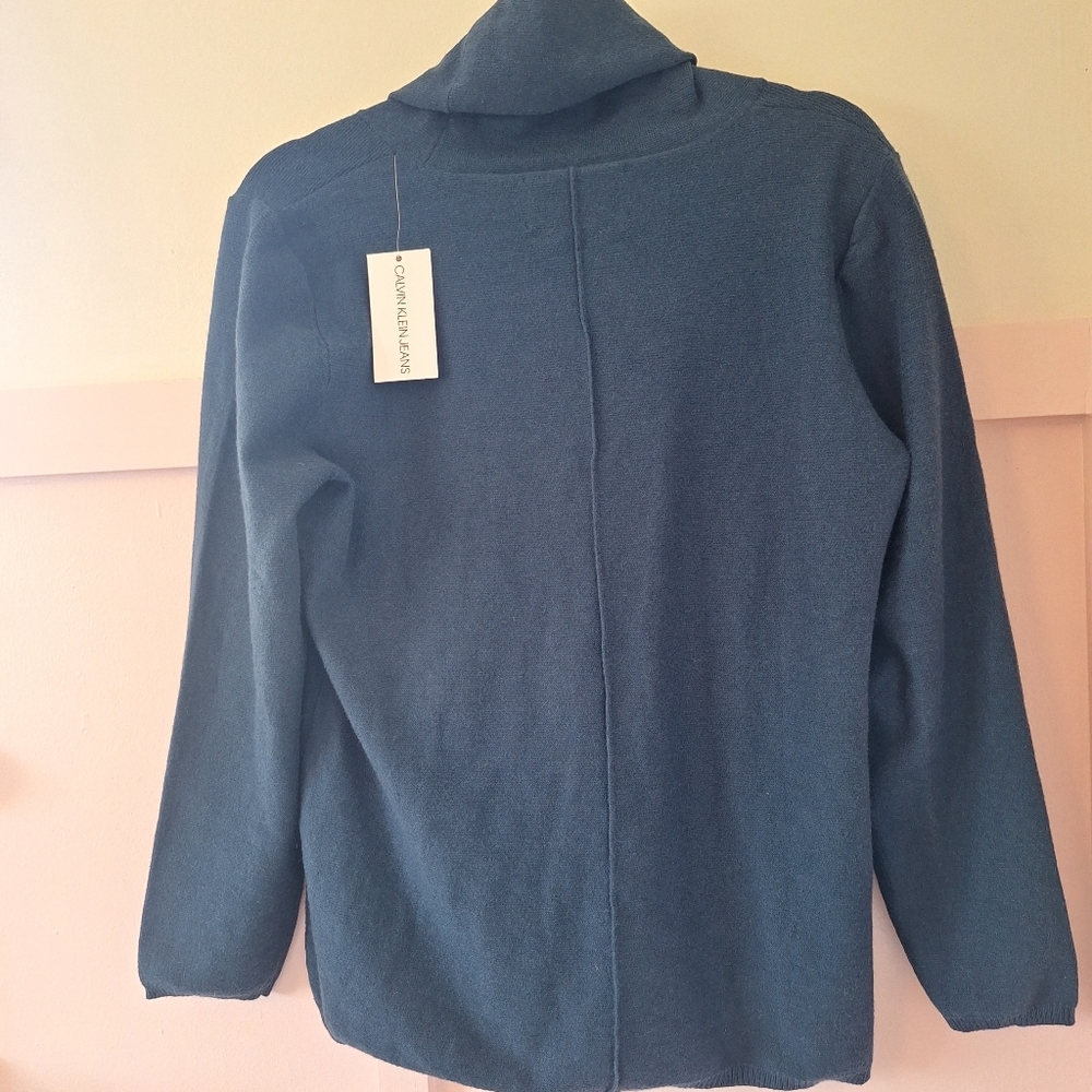 NWT Calvin Klein Jeans Women's Sweater Size L - Picture 6 of 11